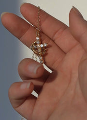 👑Crowned in Faith Cross Necklace (Gold & Silver)