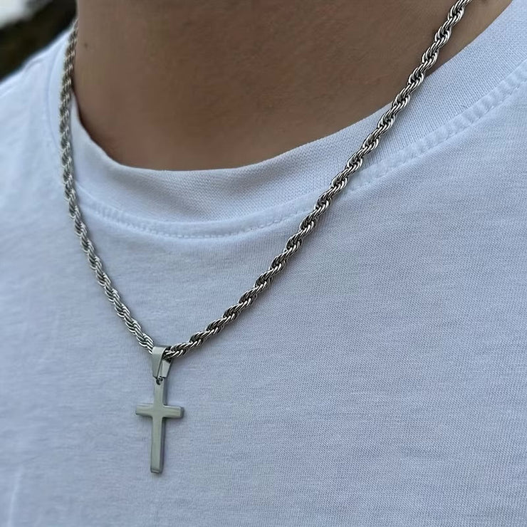⚔️ Steadfast™ Cross Pendant Necklace