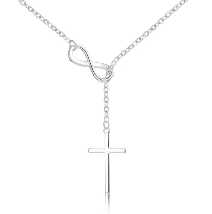 ♾️ Infinite Faith Cross Necklace