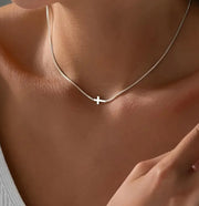 💖 PureGrace™ Cross Necklace (Gold & Silver)