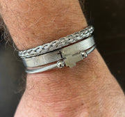 ⛓️ FaithBound™ Cross Bracelet Set